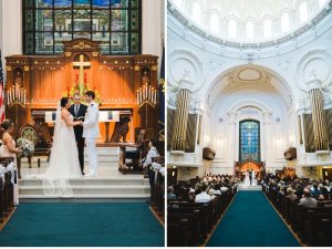 Blush + Navy Naval Academy Chapel Wedding || Victoria Selman Photographer