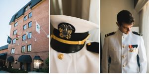 Blush + Navy Naval Academy Chapel Wedding || Victoria Selman Photographer