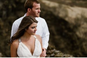 Iceland Honeymoon Wedding Photoshoot at Svartifoss || Victoria Selman Photographer