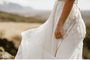 Iceland Honeymoon Wedding Photoshoot at Svartifoss || Victoria Selman Photographer