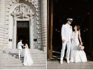Navy & Gold USNA Chapel Wedding || Victoria Selman Photographer