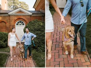 The Cutest Puppy Engagement Session || Downtown Annapolis, Maryland || Victoria Selman Photographer