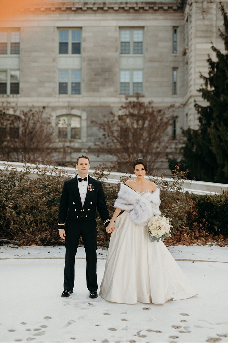 Cozy Winter Wedding with Emerald Greens & Pinecones || Eastern Shore, Maryland || Victoria Selman Photographer