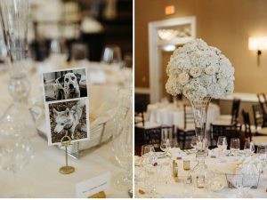 Classy All-White Courtyard Garden Wedding // Tidewater Inn, Maryland // Victoria Selman Photographer