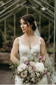 Rainy Historic Acres of Hershey Wedding with Air Plants & Succulents Galore // Victoria Selman Photographer