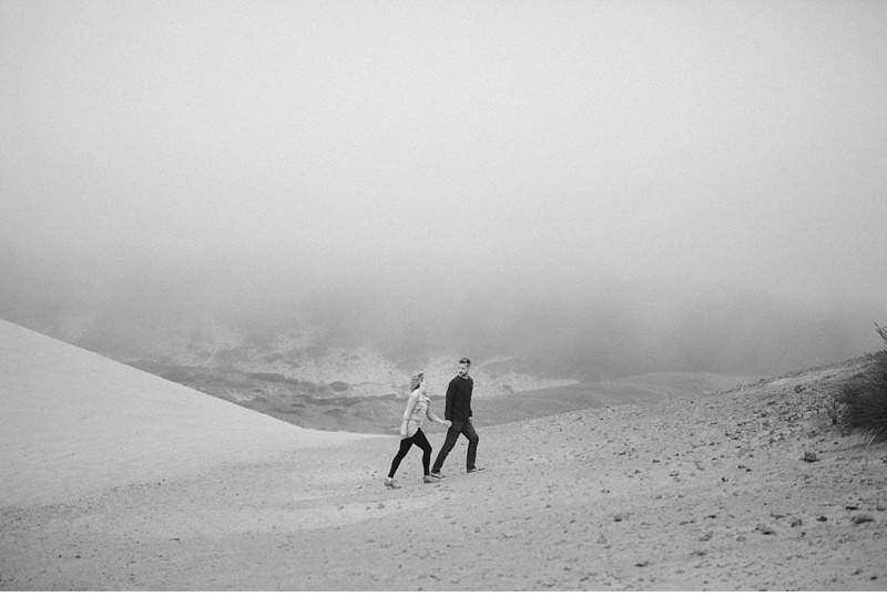 Foggy Oregon Coast Engagement at Cape Kiwanda // Pacific City, OR // Victoria Selman Photographer