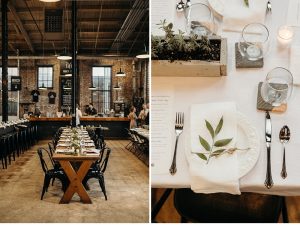 Industrial Chic Baltimore Wedding at Monument Brewing Co. // Baltimore, Maryland // Victoria Selman Photographer
