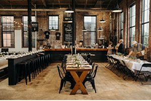 Industrial Chic Baltimore Wedding at Monument Brewing Co. // Baltimore, Maryland // Victoria Selman Photographer