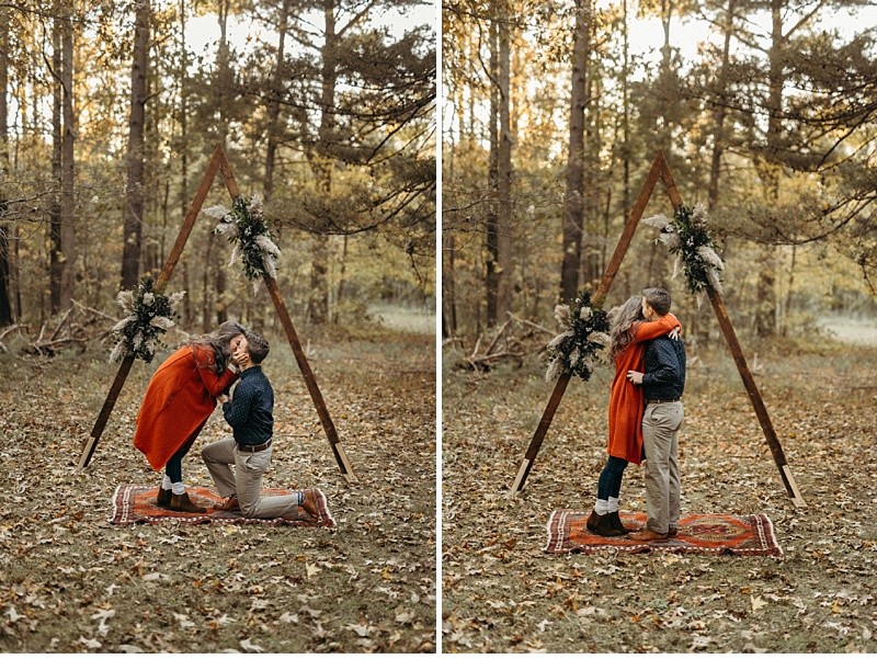 Surprise proposal during a portrait photoshoot! // Unique proposal ideas // Victoria Selman Photographer