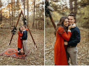 Surprise proposal during a portrait photoshoot! // Unique proposal ideas // Victoria Selman Photographer