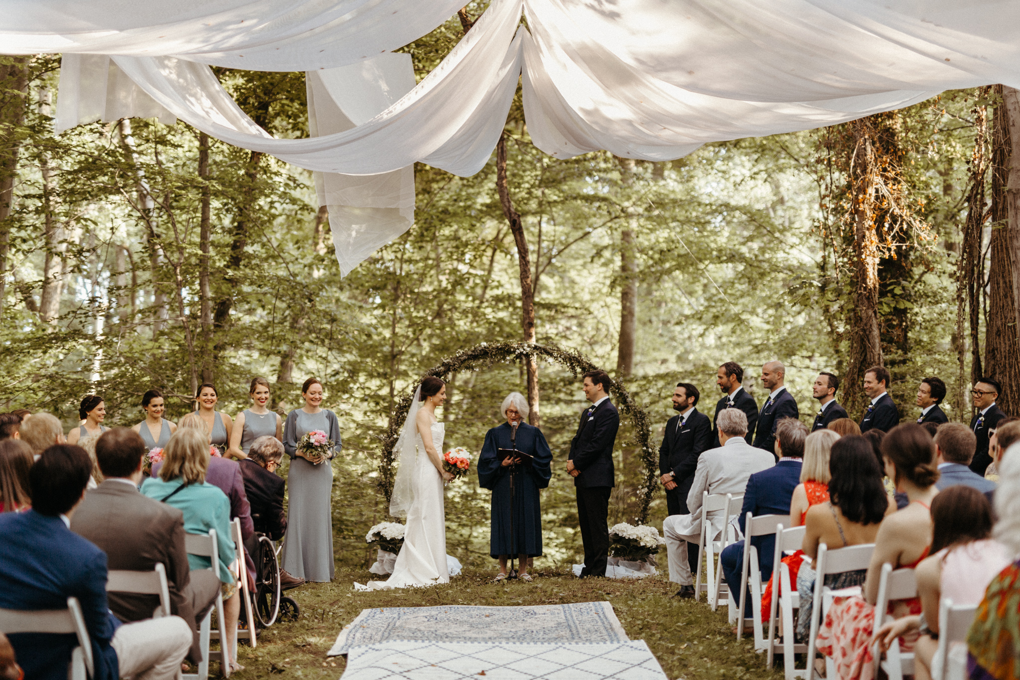 Elegantly DIY relaxed backyard wedding // Annapolis, Maryland // Victoria Selman Photographer