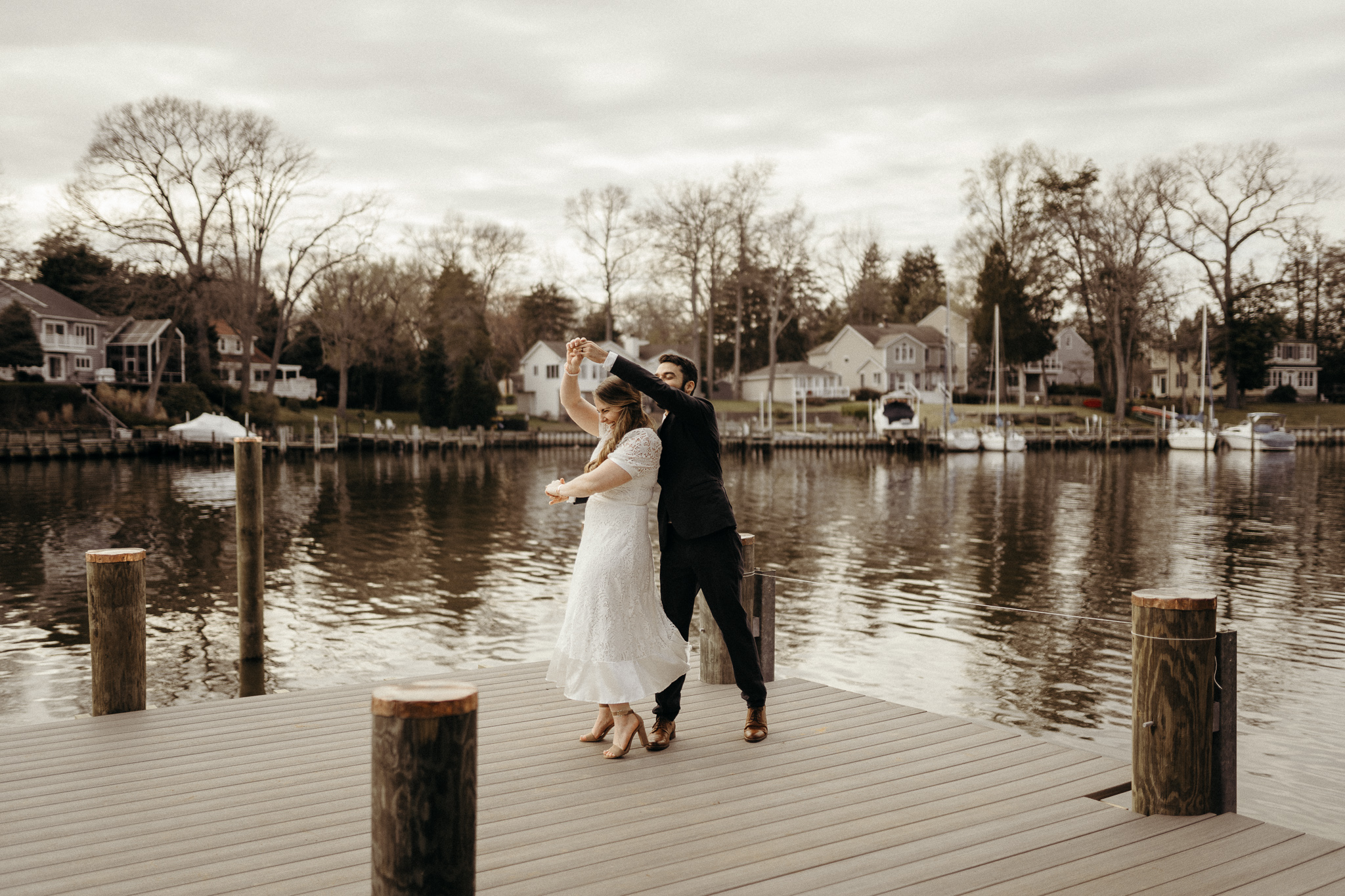 Spontaneous Backyard Elopement After COVID-19 Hit // Maryland Wedding Photographer