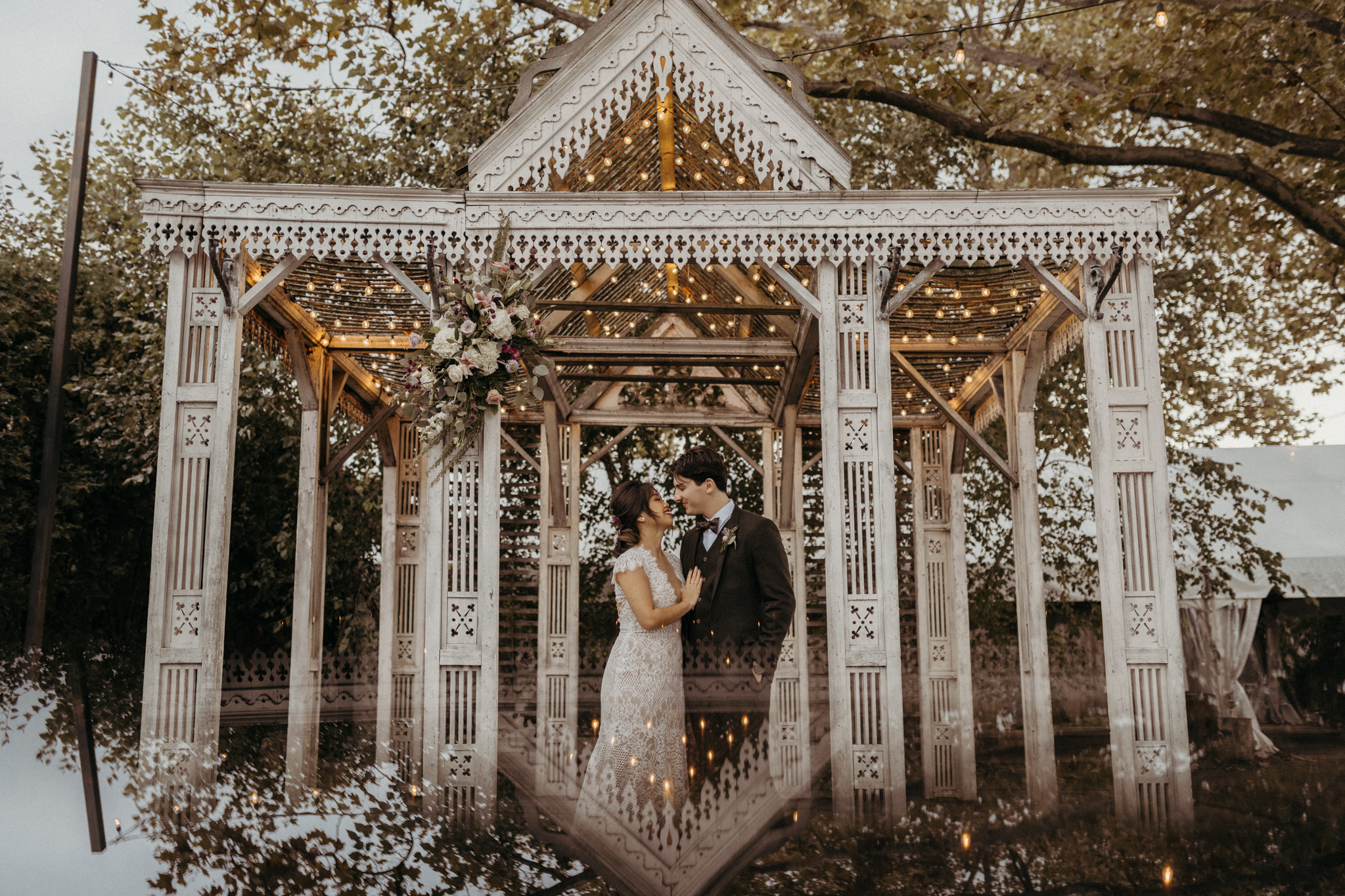 Romantic fall-inspired intimate wedding at terrain at styers, pennsylvania elopement photographer, unique outdoor venue ideas near philadelphia